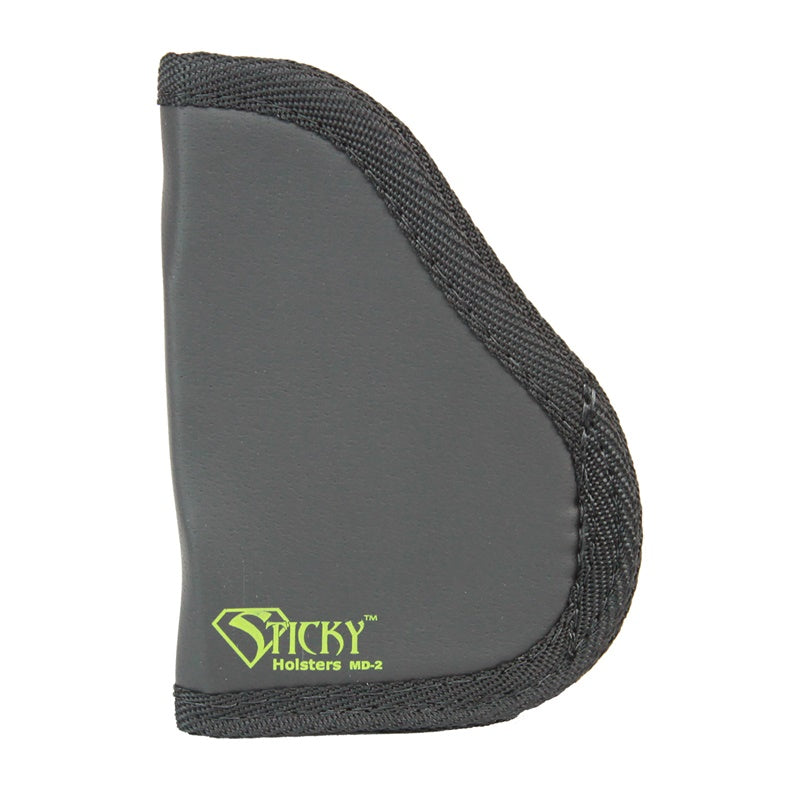 Sticky MD-2 Pocket Holster, Ambi Small 9MM w/ Laser Wider Guns Up to 3.3" Barrel