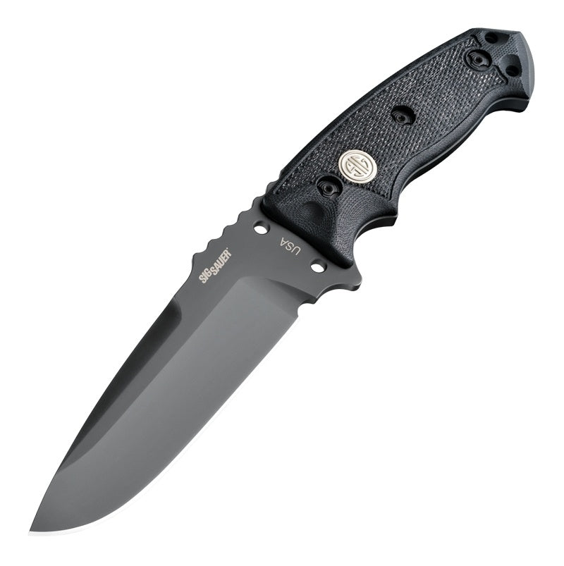 Hogue SIG EX-F01 Tactical Fixed Blade 5.5" Knife Drop Point w/ G10 Scales 37172