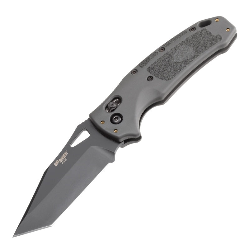 Hogue SIG K320 Tactical Folder Knife 3.5" Tanto Blade Cerakote Finish 36362