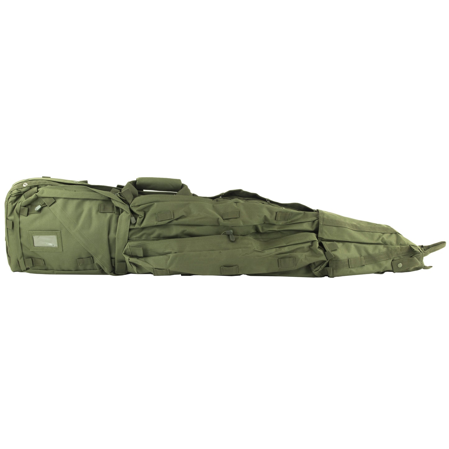 NCSTAR Drag Bag, 45" Rifle Case 45” L X 10” H X 4” D Nylon Green CVDB2912G