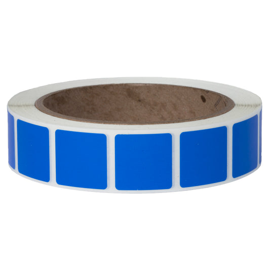 Action Target PAST/LBL Target Pasters 7/8" Square Blue 1000 Per Roll  PAST/LBL