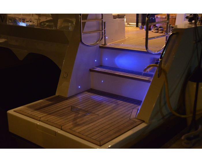 Lumitec Exuma Courtesy Light - White Housing - Blue Light 101053