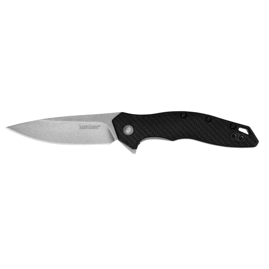 Kershaw Shoreline Folding Knife 3" Plain Edge Blade GFN Handle w/ Clip  1845