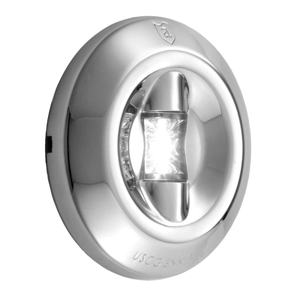 Attwood LED 3-Mile Transom Light - Round 3 inch diameter (6556-7)