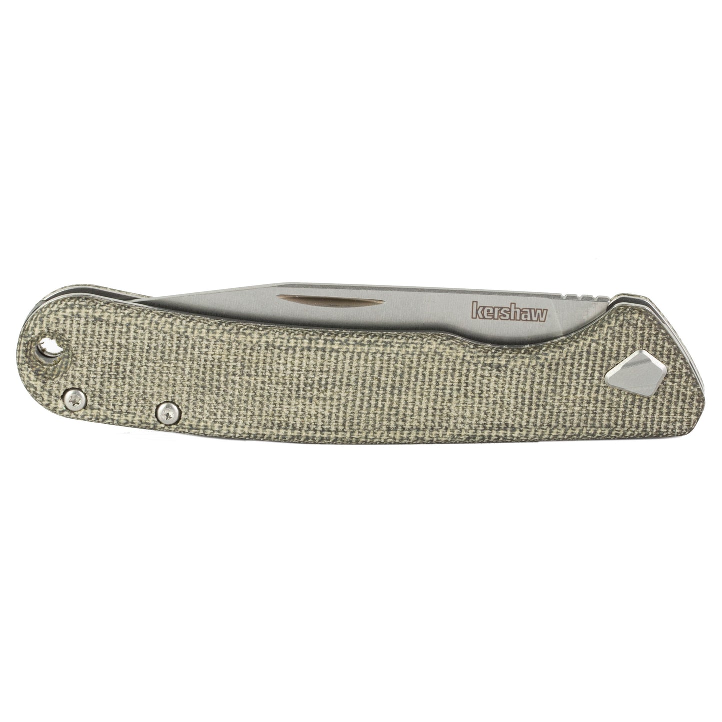 Kershaw Federalist Folding Knife 3.25" Blade Clip Point Stonewashed Finish 4320