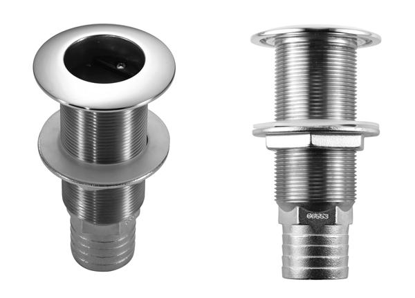 Attwood Stainless Steel Scupper Valve Barbed - 1-1/2" Hose Size 66553-3