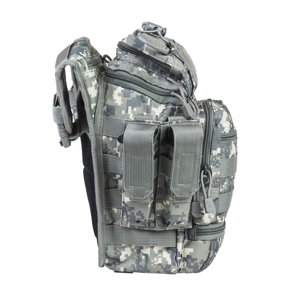 NCSTAR First Responder Utility Bag Gray Digital Camo MOLLE Nylon  CVFRB2918D