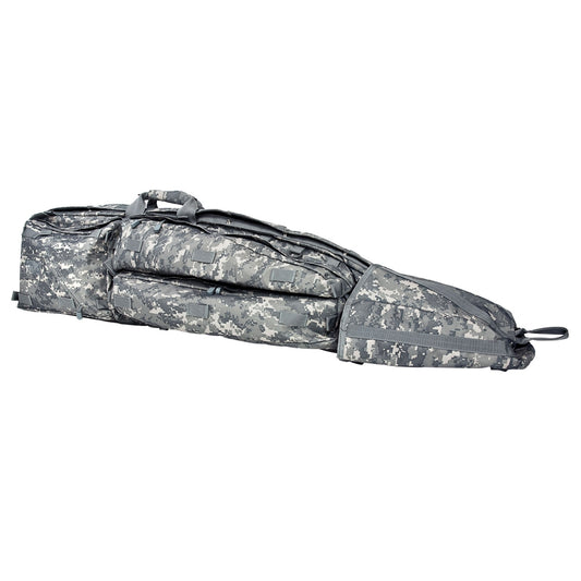 NCSTAR Drag Bag 45" Rifle Case Nylon Gray Digital w/ Backpack Straps  CVDB2912D