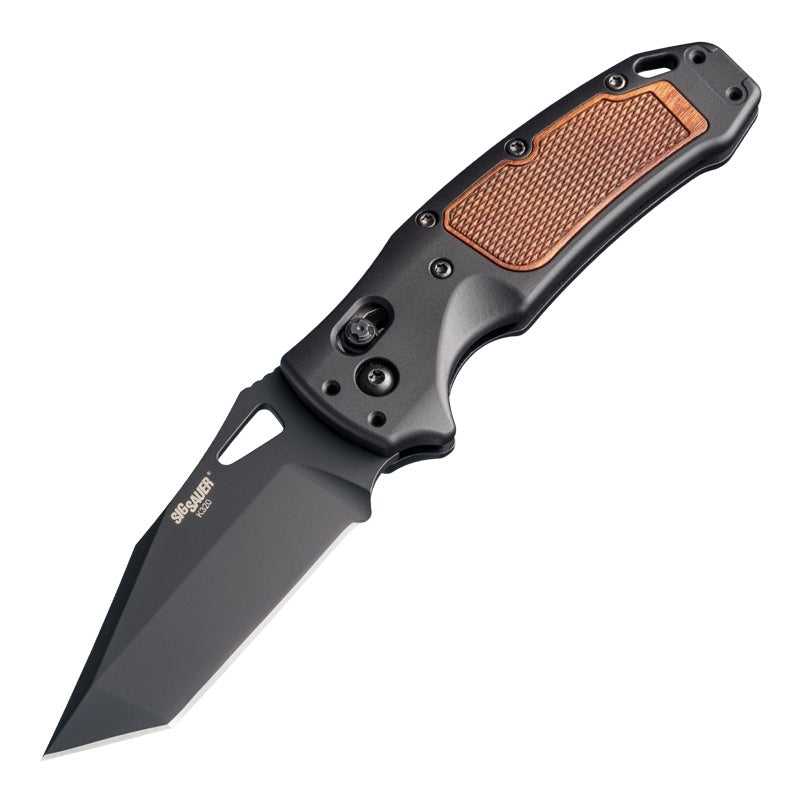 Hogue SIG K320 AXG Classic Folding Knife 3.5" Tanto Point Black Cerakote 36367