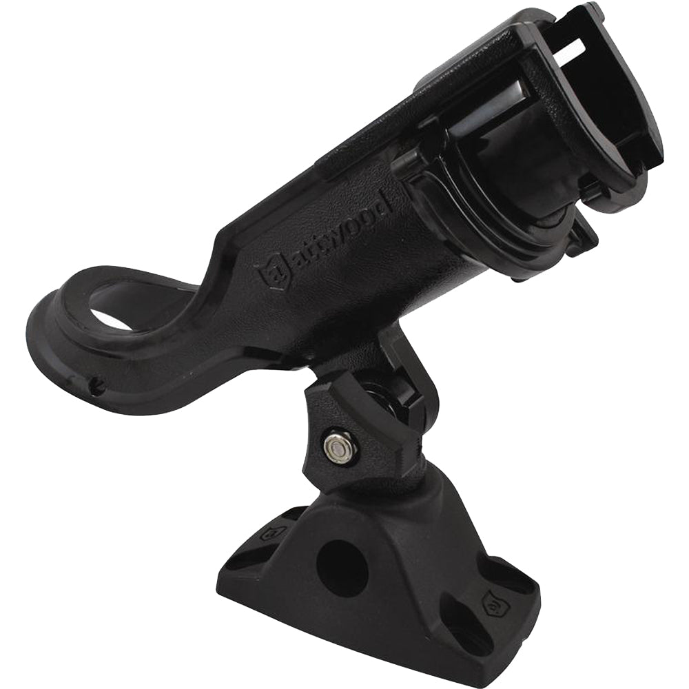 Attwood Heavy Duty Adjustable Rod Holder w/ Combo Mount (5009-4)