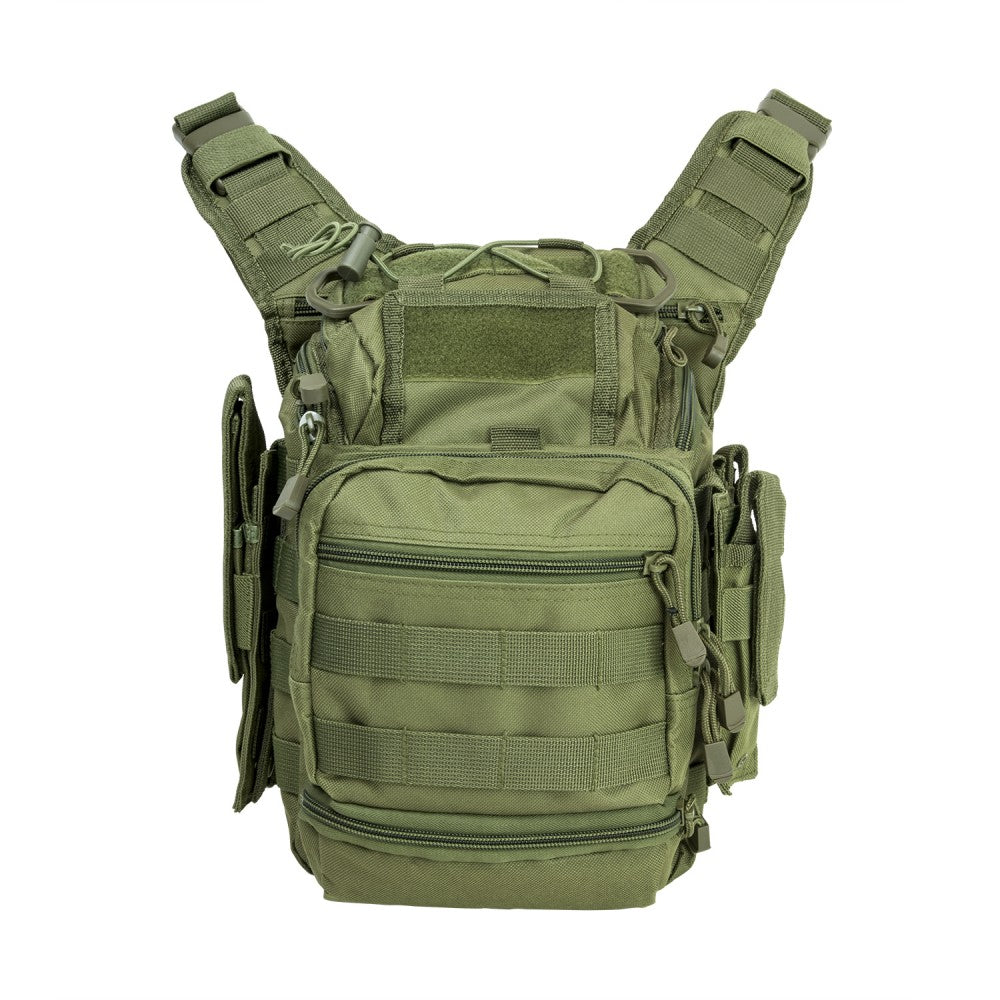 NcStar Vism First Responders Bag Nylon Green MOLLE / PALS Webbing  CVFRB2918G