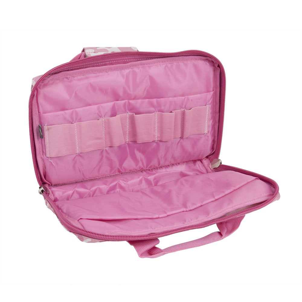 NCSTAR Discreet Pistol Case Nylon Pink w/ 2 Padded Handgun Compartments CPP2903