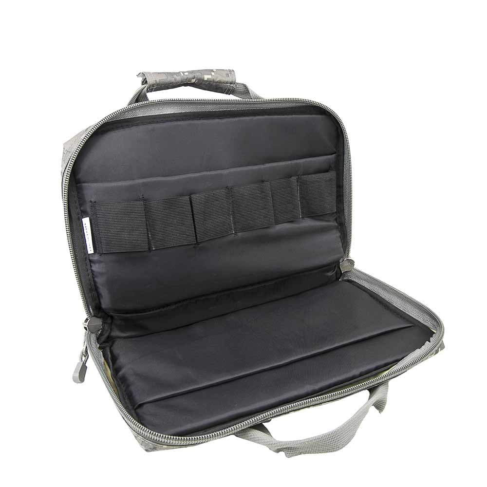 NcStar Discreet Pistol Case Digital Camo 2 Handgun Compartments CPD2903