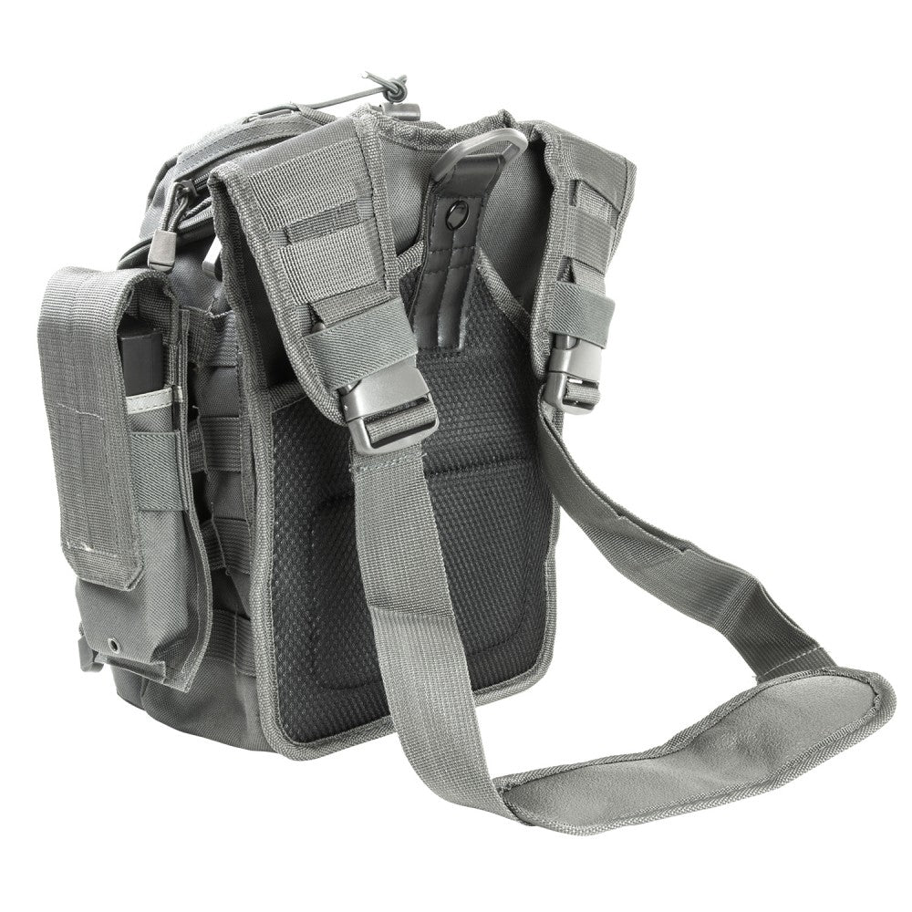 NCSTAR First Responder Utility Bag Nylon Gray MOLLE / PALS CVFRB2918U