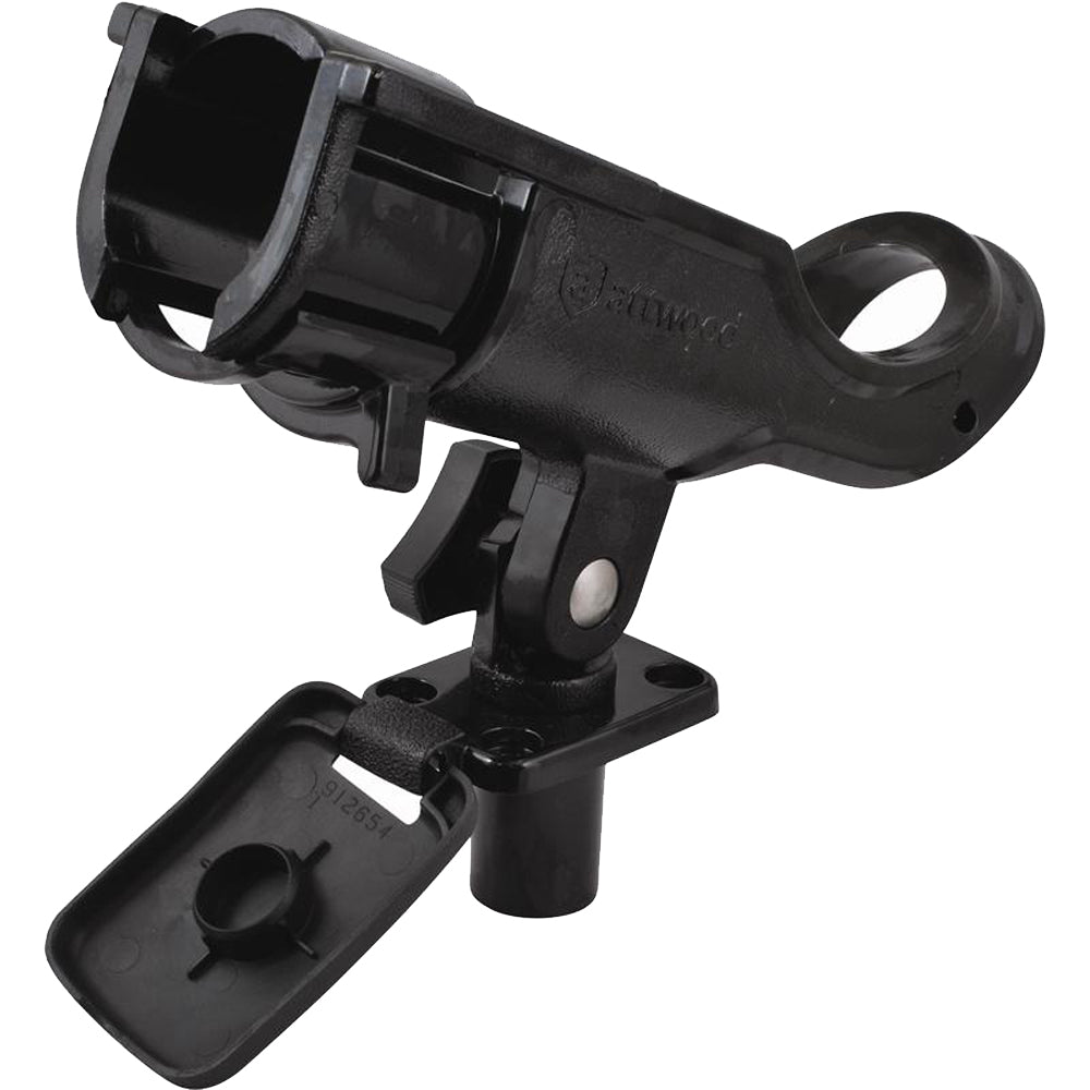 Attwood Heavy Duty Adjustable Rod Holder w/ Flush Mount (5014-4)