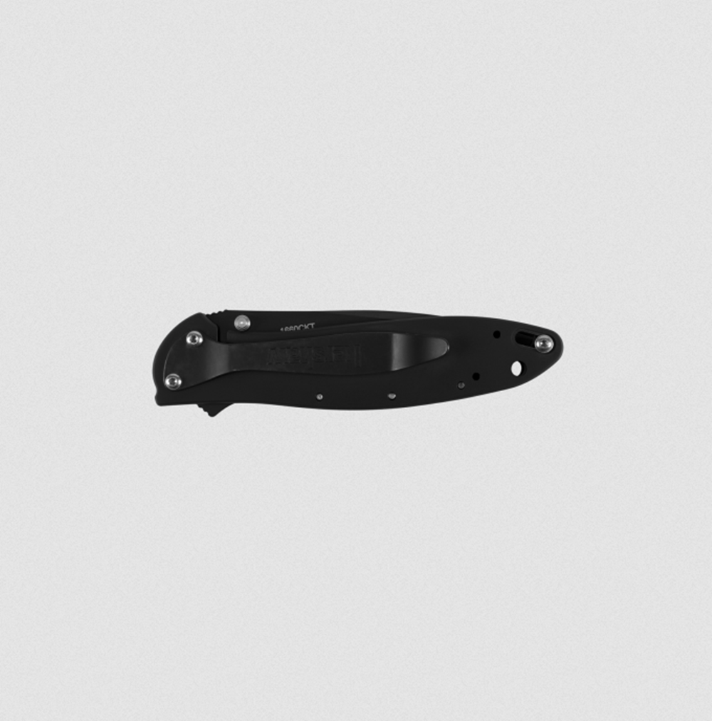 Kershaw Leek Assisted Folding Knife 3" Clip Point Blade Plain Edge 1660CKT