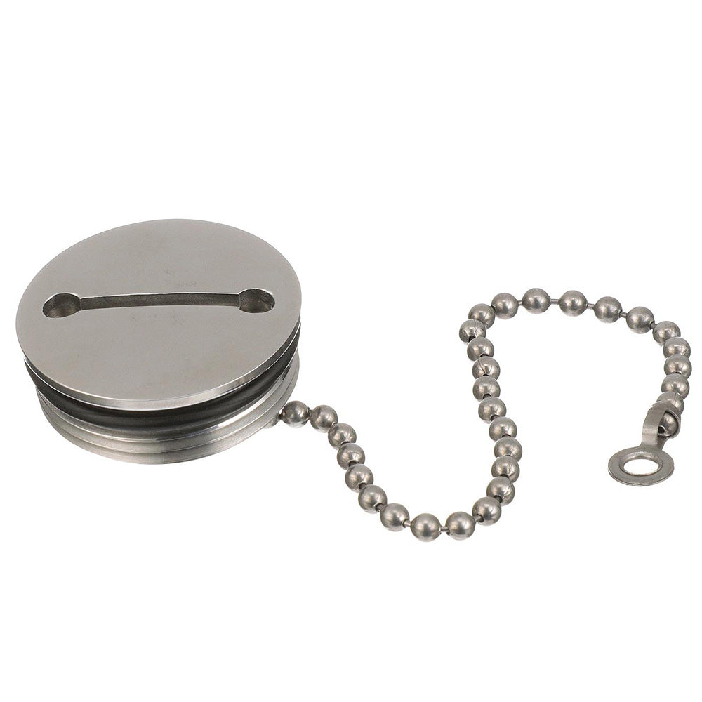 Attwood Deck Fill Replacement Cap & Chain 66074-3