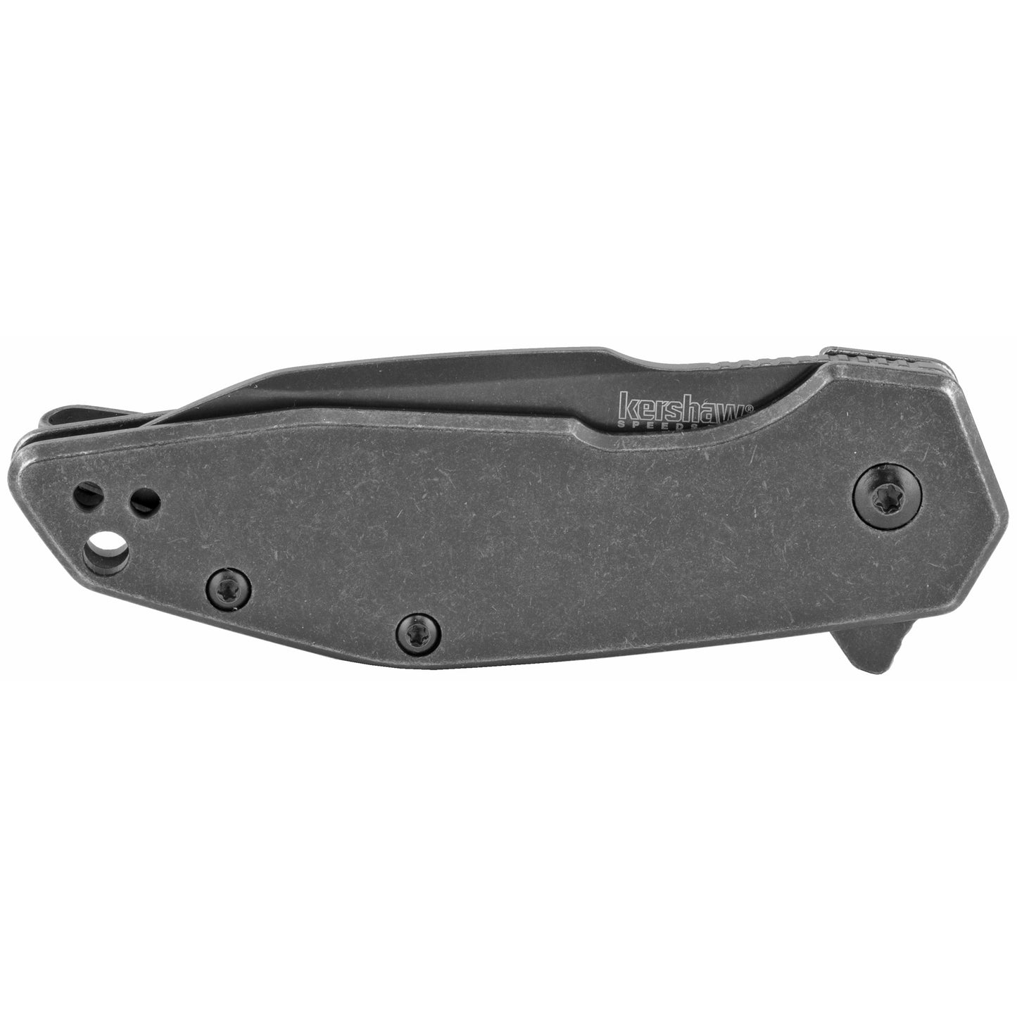 Kershaw Gravel, 2.5" Blade Folding Knife/Assisted Drop Point Blackwash 2065