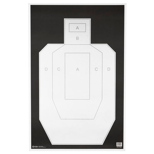 Action Target Unofficial IPSC Practice Target High Visibility 23" x 35" 100 Pack