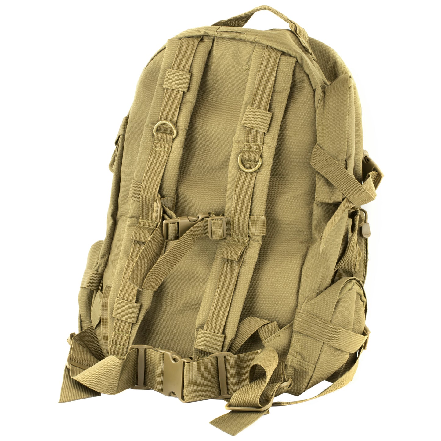 NcStar Tactical Backpack 18" x 12" x 6" Main Compartment Nylon, Tan CBT2911