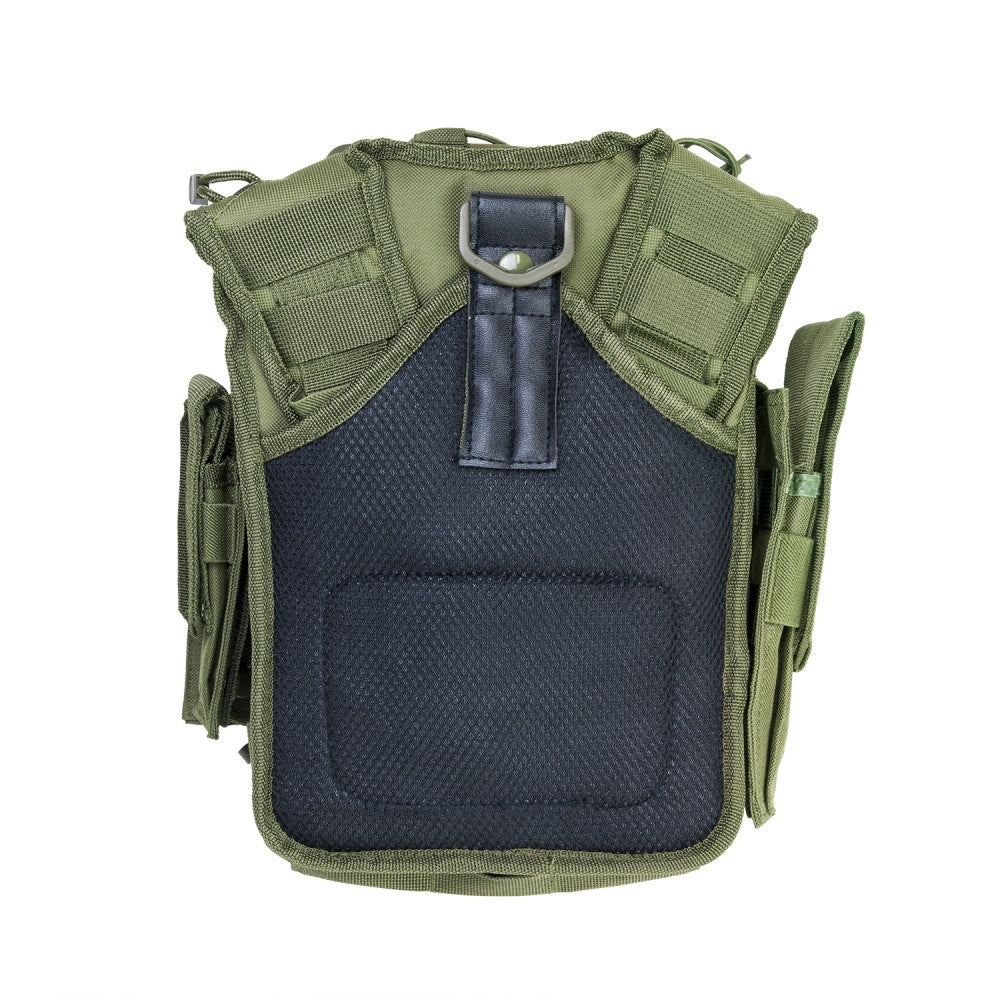 NcStar Vism First Responders Bag Nylon Green MOLLE / PALS Webbing  CVFRB2918G