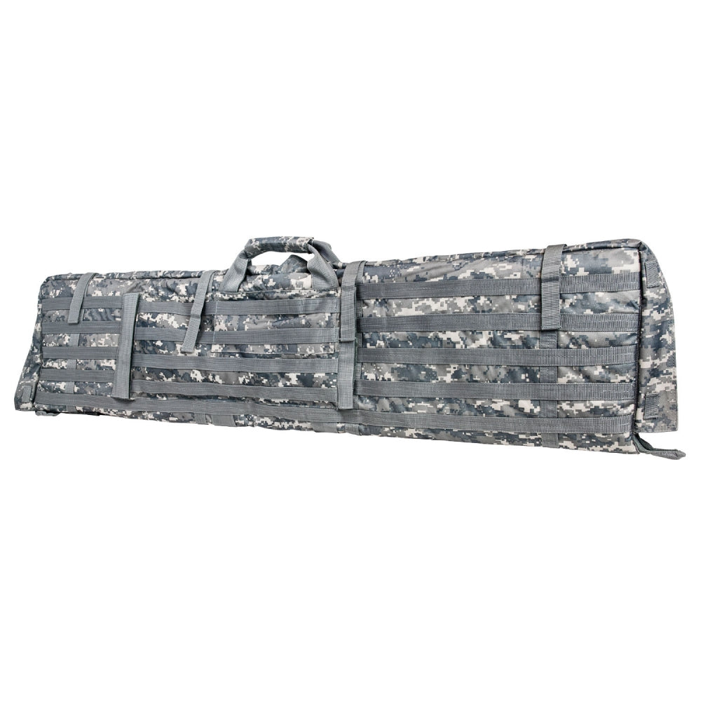 NCSTAR Rifle Case Shooting Mat 48" Unfolds to 66" Gray Digital Camo CVSM2913D