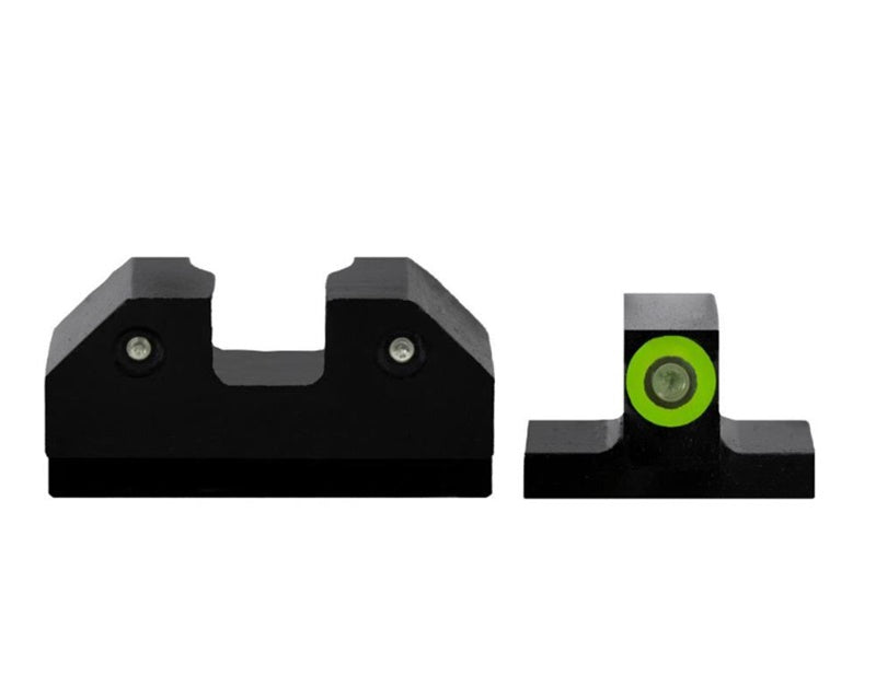 XS R3D Night Sights Green Dot Fits Canik TP9SF, TP9SFX, TP9SF Elite CK-R002P-6G