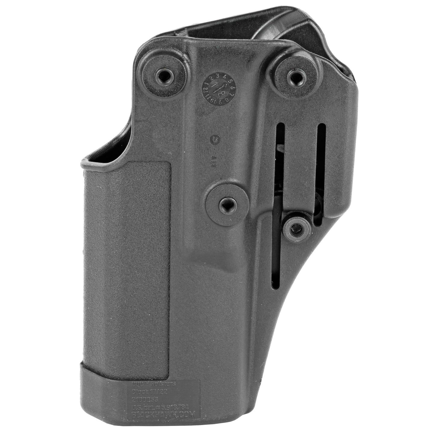 BLACKHAWK SERPA CQC Belt & Paddle Holster Fits Glock 17/22/31 Right 410500BK-R
