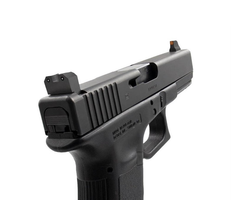 XS R3D Suppressor Height Sights Orange Fits Glock 17,19,22,23,24,26 GL-R021P-6N