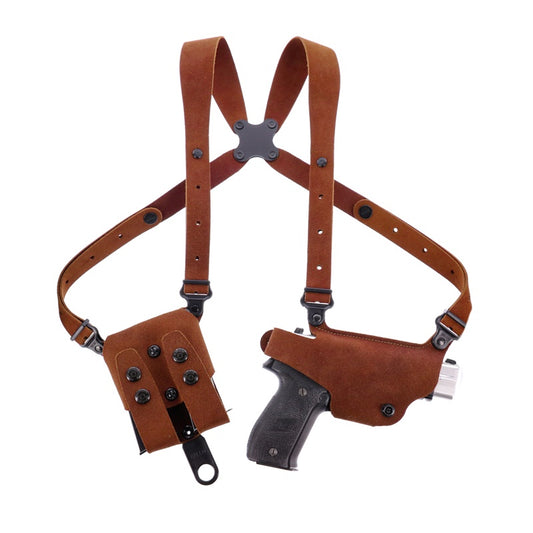 Galco Classic Lite 2.0 Shoulder Holster Fits Beretta 92/96 Right Leather CL2-202