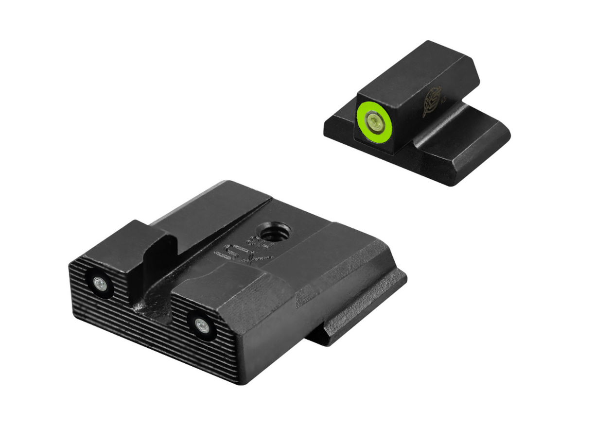 XS R3D 2.0 Night Sight For HK P30 Green Glow w/ Green Outline HK-R203P-6G