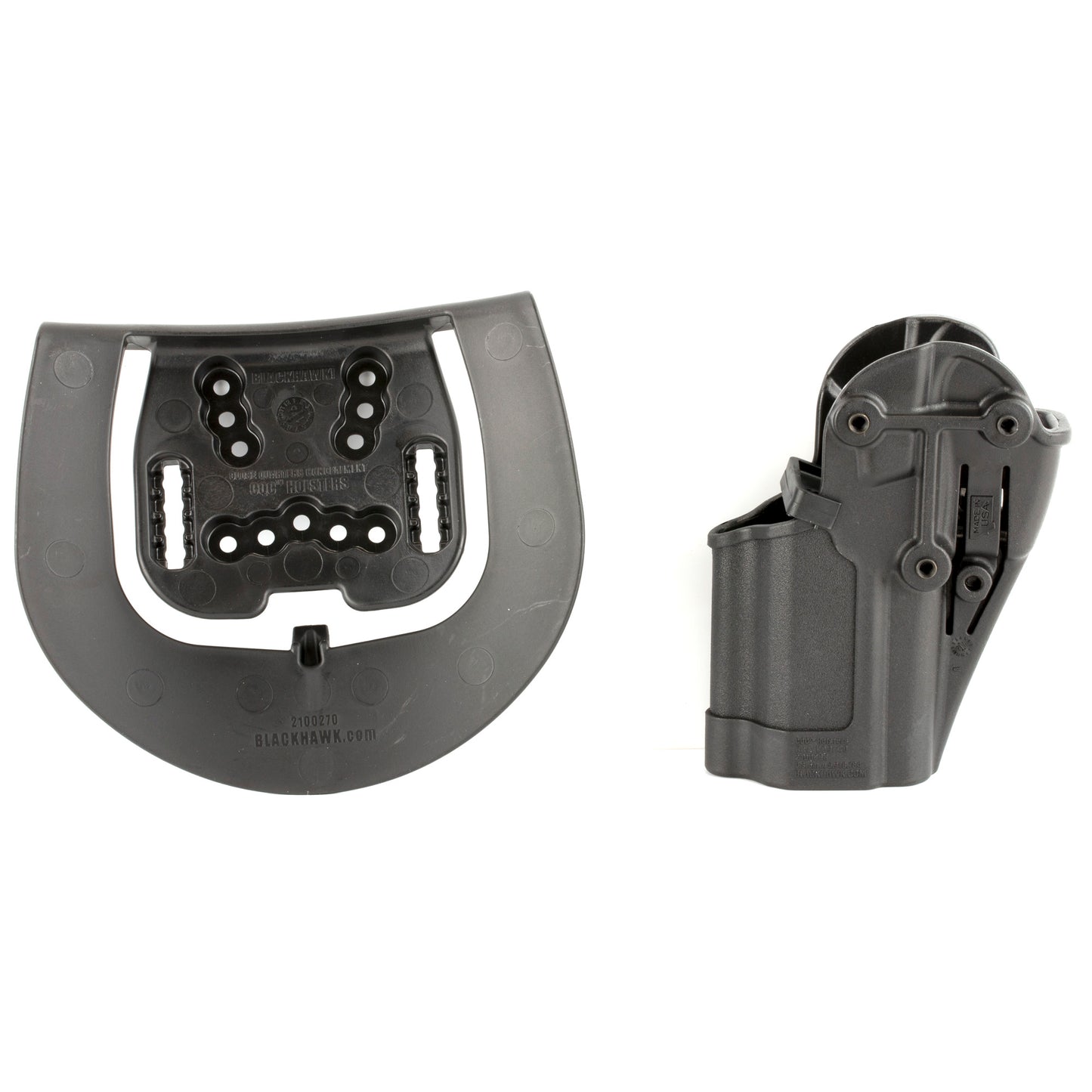 BLACKHAWK SERPA CQC Belt & Paddle Holster Fits HK VP9/40 Right Hand 410579BK-R