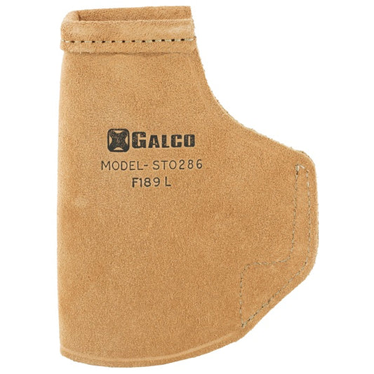 Galco Stow-N-Go Inside The Pant Holster, Glock 26/27/33, Right, Leather (STO286)