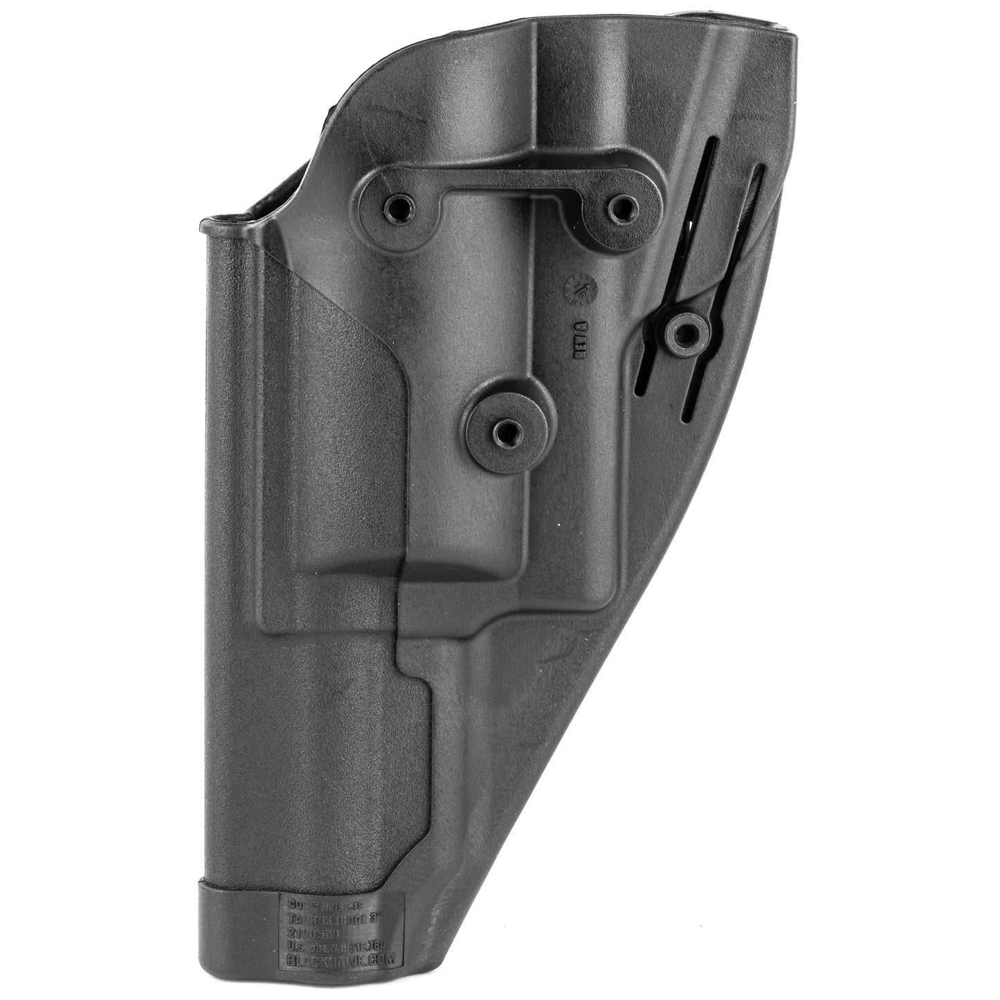 BLACKHAWK CQC SERPA Holster, Fits Taurus Judge 3", Right Hand, Black 410544BK-R