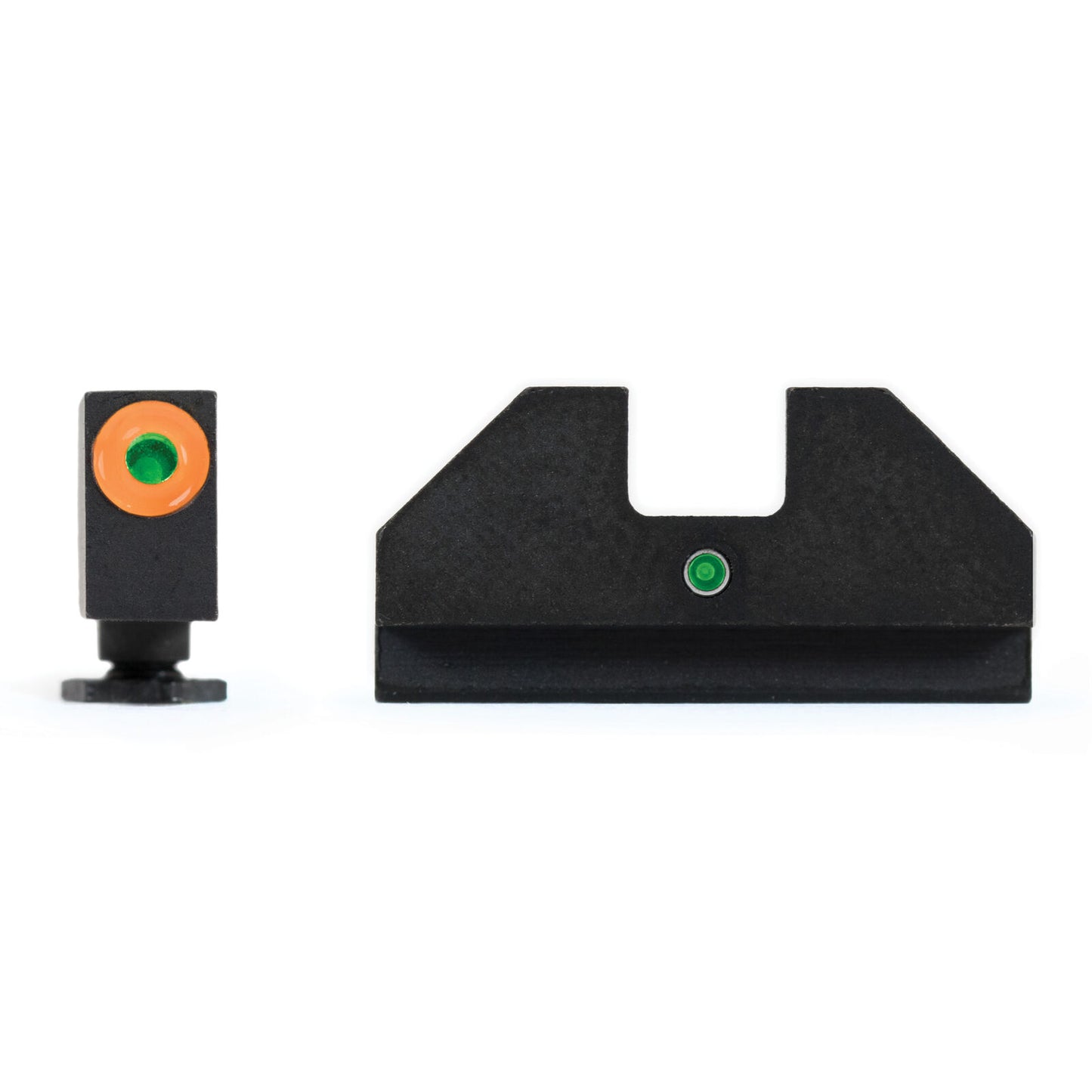 XS F8 Night Sights Fits Glock 42 & 43 Green w/ Orange Front Outline GL-F008P-5