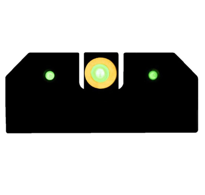XS R3D Night Sights Orange Dot Fits S&W M&P Shield & M2.0 Shield SW-R033S-6N