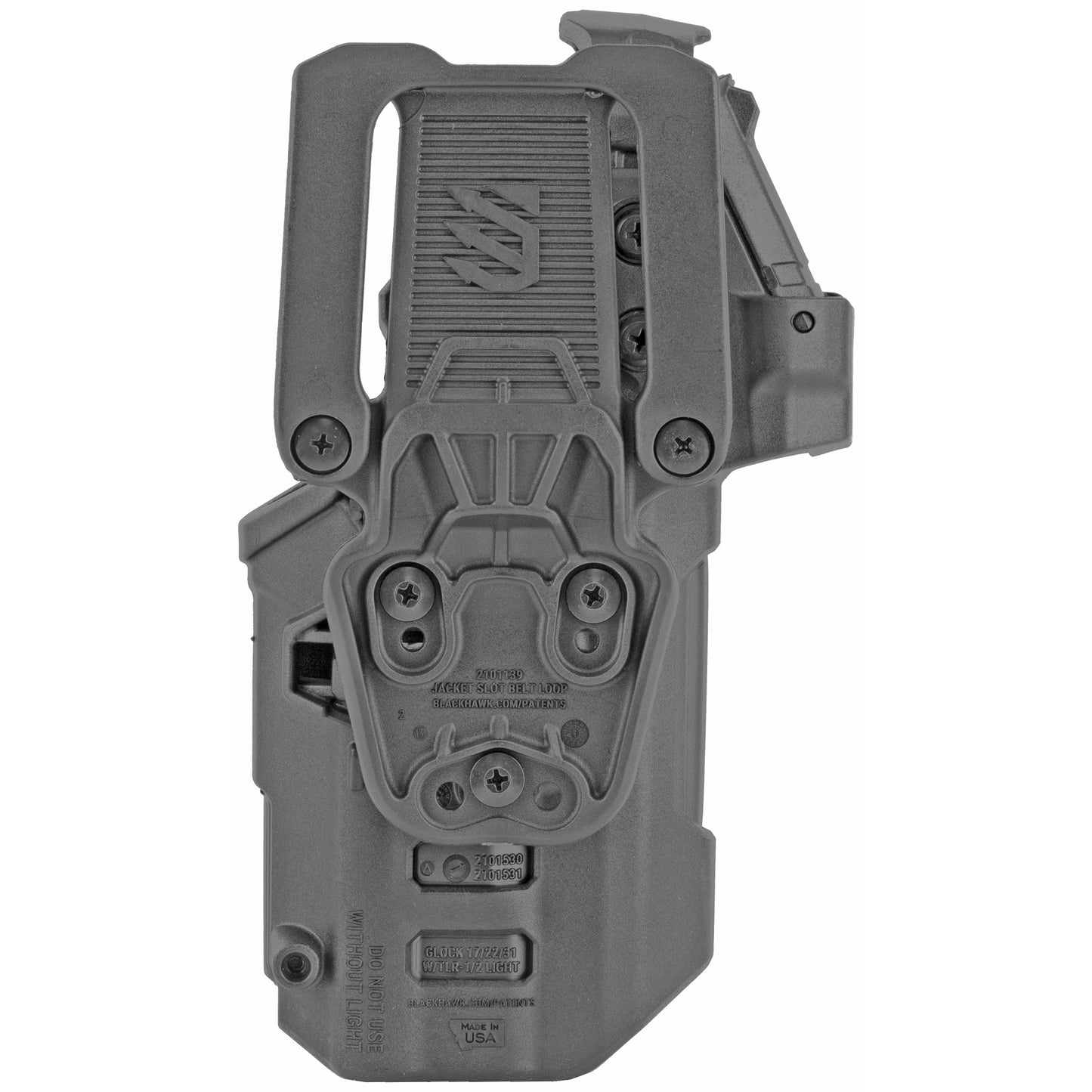 BLACKHAWK T-Series L3D RDS Duty Holster Fits Glock 17 w/ TLR1 Left 44ND00BKL