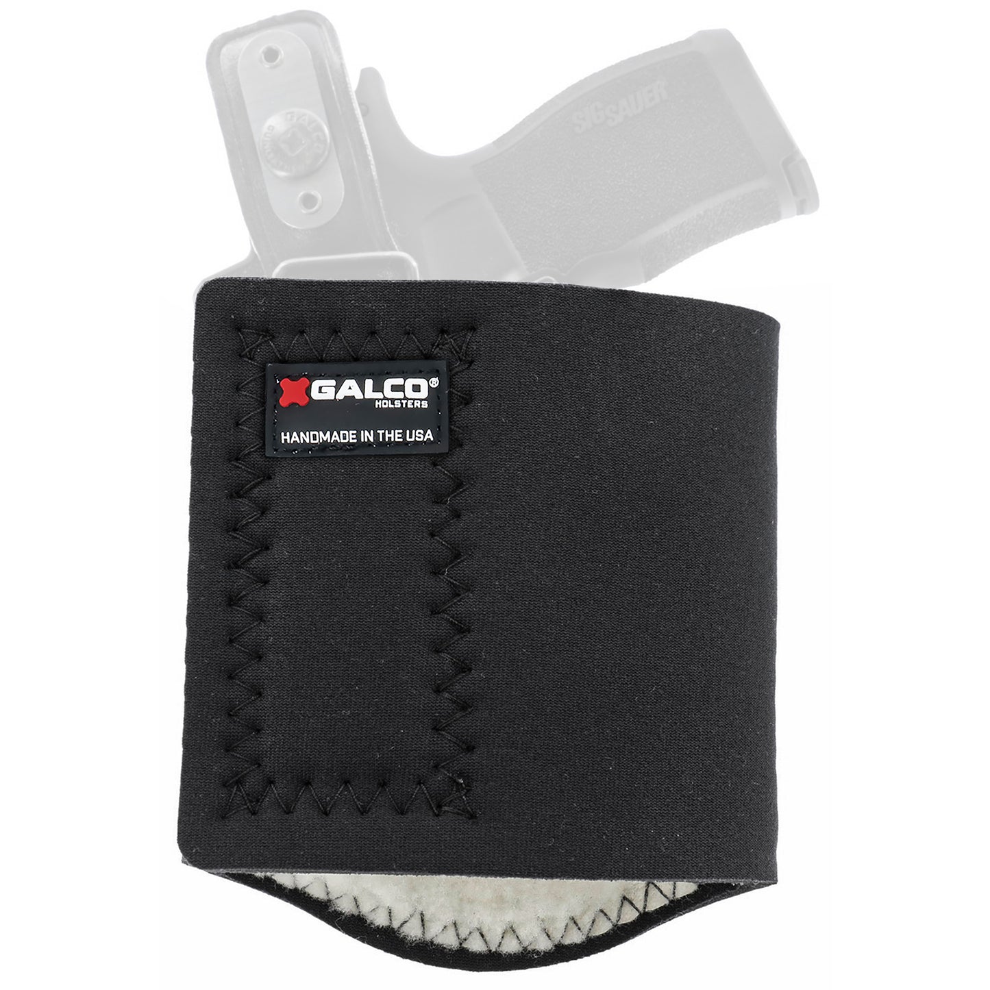Galco Ankle Glove Ankle Holster Fits SIG-SAUER P365XL w/o Red Dot Right AG870RB