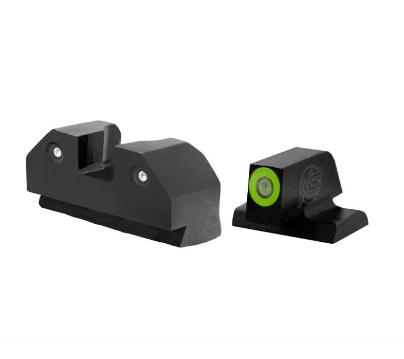XS R3D Night Sights Green Dot Fits Canik TP9SF, TP9SFX, TP9SF Elite CK-R002P-6G