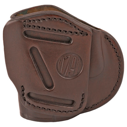 1791 4 Way Holster Leather Belt Holster Right Brown Fits Glock 26 27 33  Size 4