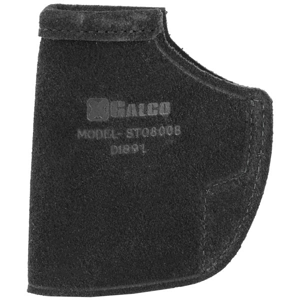 Glock 43 IWB Holster Galco Stow-N-Go Right Hand Black Leather STO800B