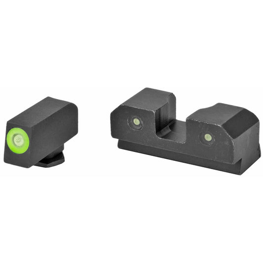 XS R3D Night Sights Green Front Dot Fits Glock 42, 43, 43X, 48  GL-R014P-6G