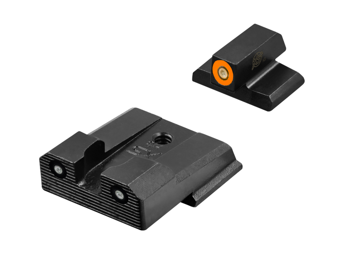 XS R3D 2.0 Night Sight For HK P30 Orange Outline Green Glow HK-R203P-6N