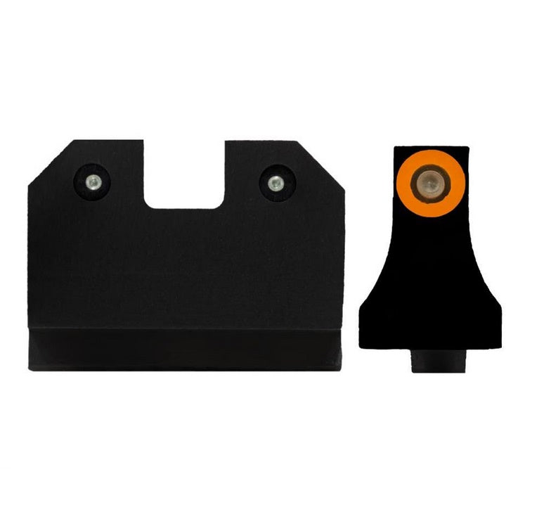 XS R3D Suppressor Height Sights Orange Fits Glock 17,19,22,23,24,26 GL-R021P-6N
