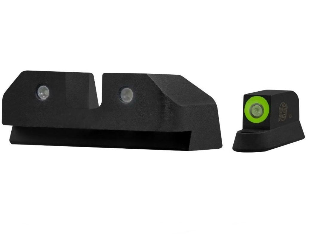 XS R3D Night Sights Green Front Dot Fits CZ P10 OR (Optics Ready) CZ-R016S-6G