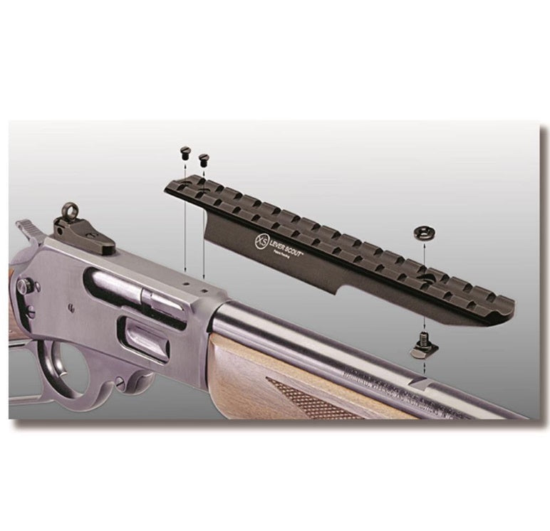 XS Sights Lever Scout Mount Fits Marlin 336 & 308MX w/ round barrel ML-6001R-N
