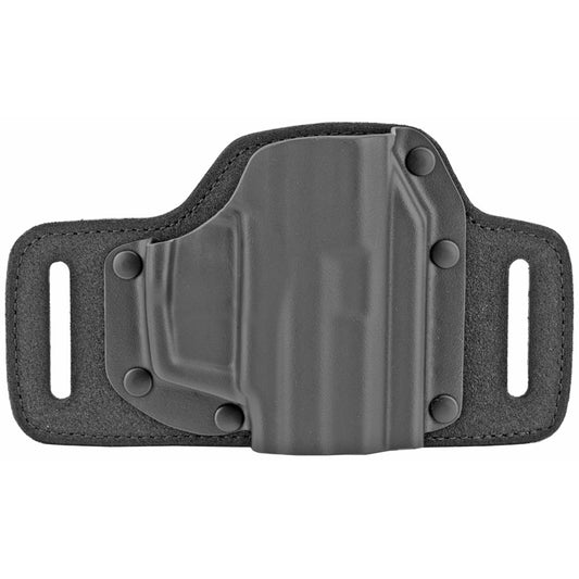 Galco Tacslide Belt Holster Fits HK HK45 Right Hand Black Leather/Kydex  TS428B
