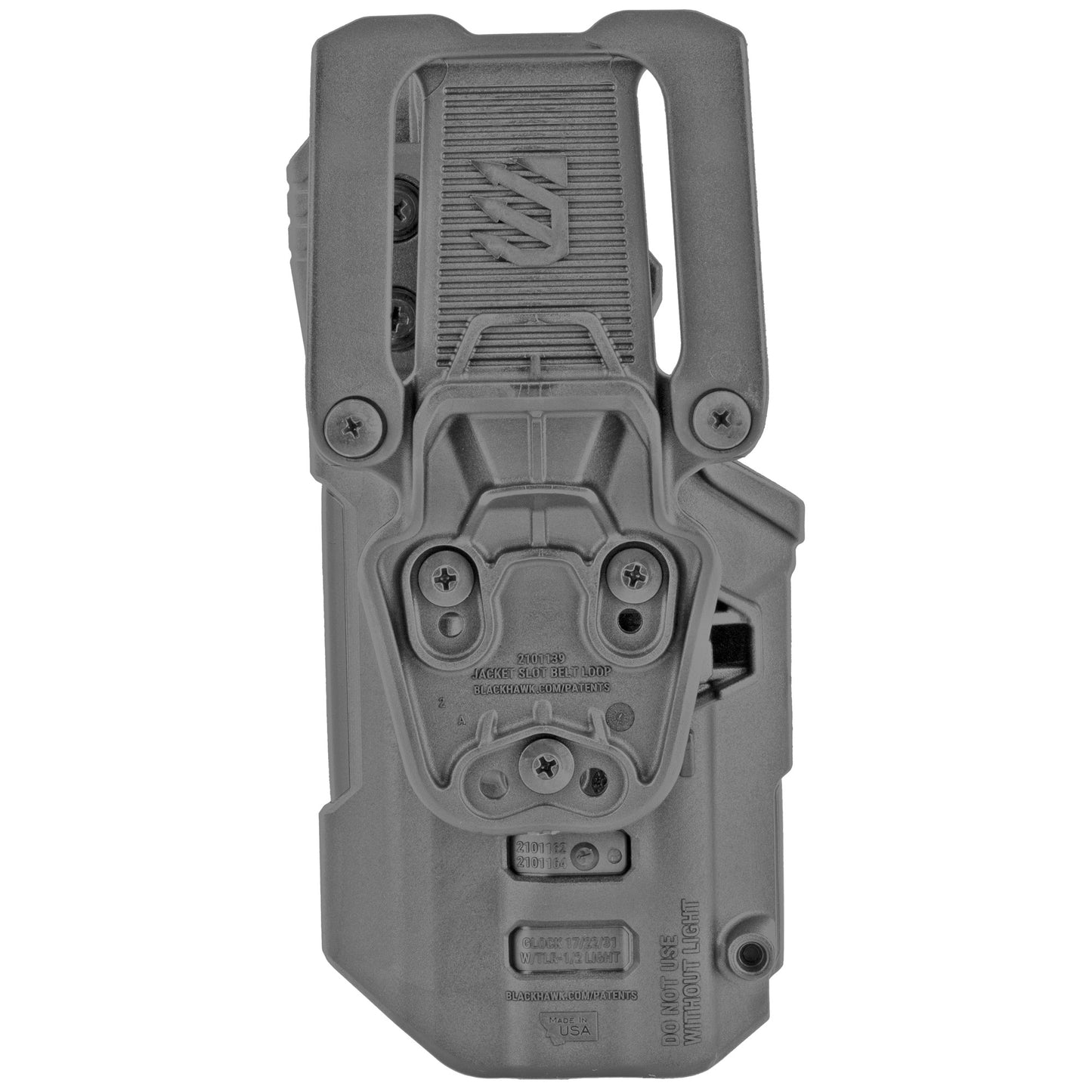 BLACKHAWK T-Series L3D Duty Holster For Glock 17/22 w/ TLR1/TLR2 Right 44N600BKR