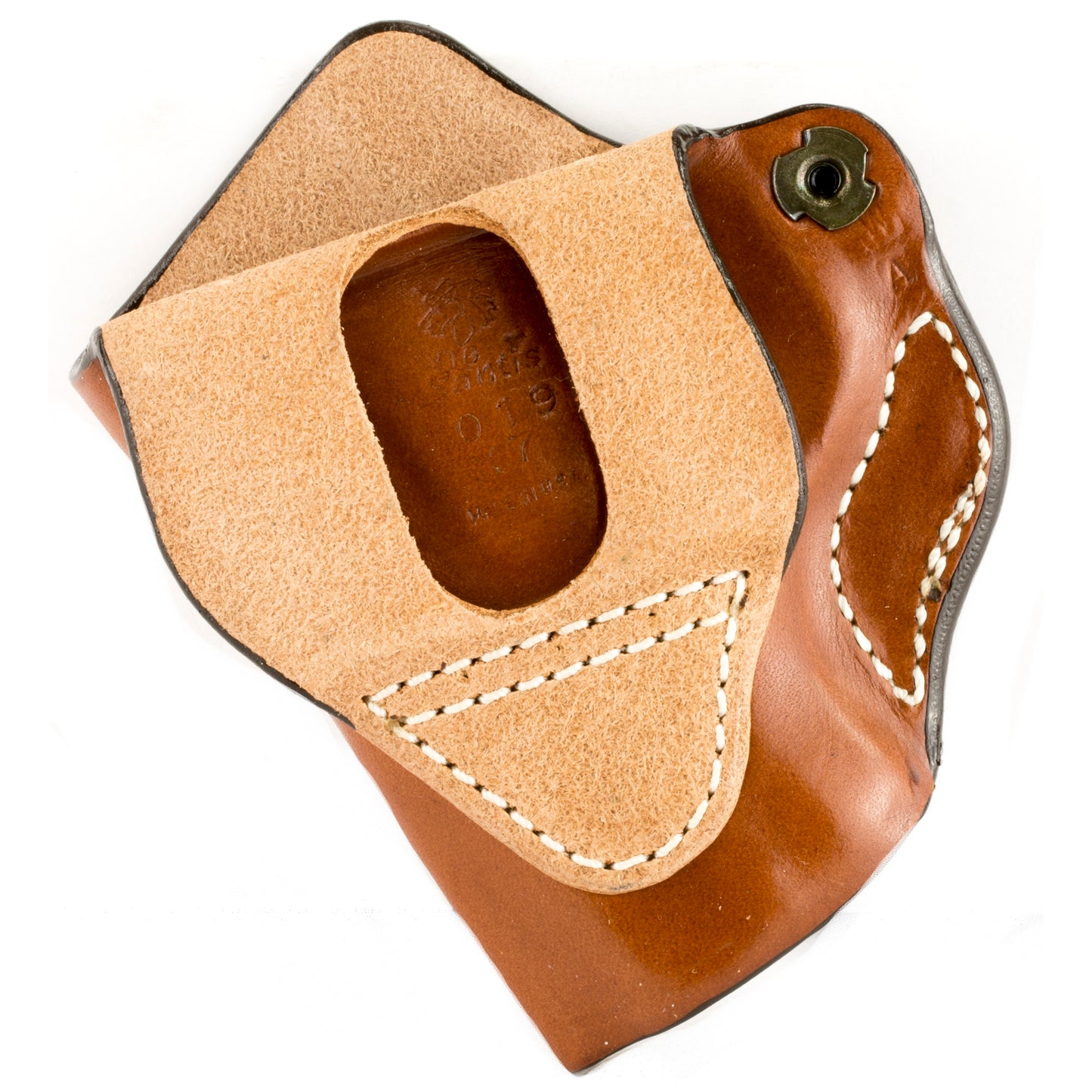 DeSantis Mini Scabbard Belt Holster Fits S&W M&P Shield Right Hand Tan 019TAX7Z0