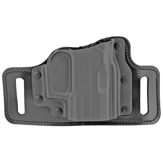 Galco Tacslide Belt Holster Fits Sig Sauer P320F 9/40 Right Leather/Kydex TS820B